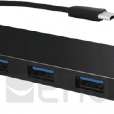 LogiLink USB-C 3.1 jaotur 4-pordiline, must