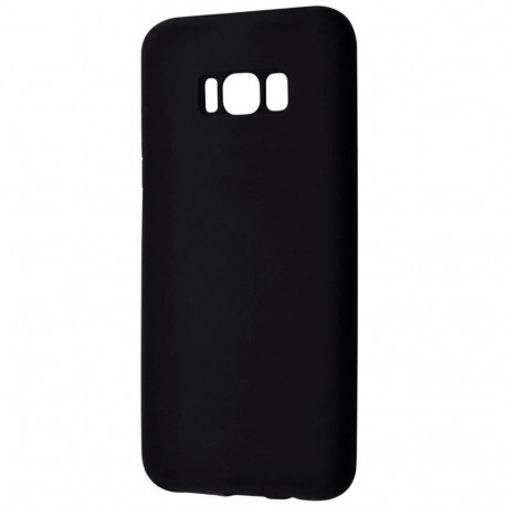 Evelatus kaitseümbris Samsung Galaxy S8 Plus Nano Silicone Case Soft Touch TPU, must