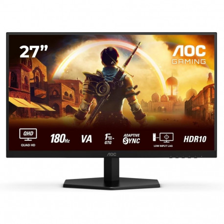 AOC Q27G42XNE | 27 " | VA | QHD | 16:9 | 180 Hz | 1 ms | 2560 x 1440 pixels | 300 cd/m | HDMI ports 