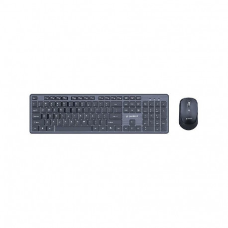 Gembird KEYBOARD +MOUSE WRL ENG/DESKTOP BK KBS-WCH-04