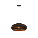 PENDANT LIGHT PAPER E27 BROWN/BLACK