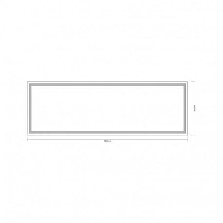 LED PANEL LIGHT 60120 36W 100LM/WIP40