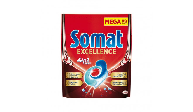 CAPS DISHWASHING SOMAT EXCELLENCE 50PCE