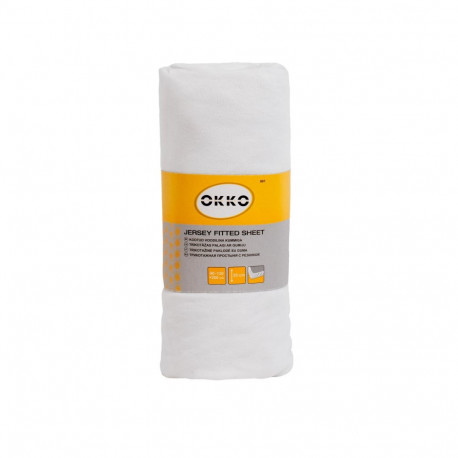 BED SHEET POLYCOTT 120X200+25CM WHITE601