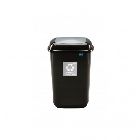 BIN 28 L- RECYCCLING - SILVER