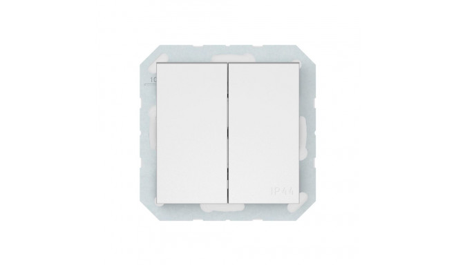 2-gang seinakytkin IP44 P510-020-04 QR