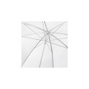 Walimex 2in1 refleks- ja läbipaistev vihmavari valge 84cm