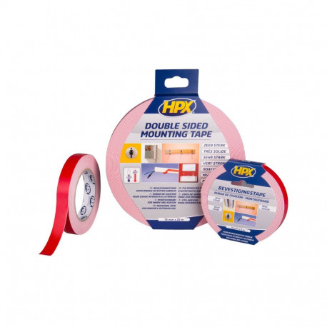 2-poolne peegliteip 19mmx5m