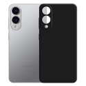 3mk Silicone Case for Samsung Galaxy S25 Edge - Black