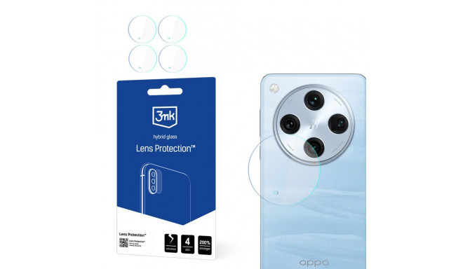 Hybrid Glass for Camera Lens 3mk Lens Protection for Oppo Find X8 Pro