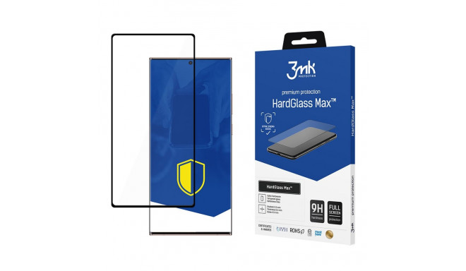 Tempered glass 3mk HardGlass Max FingerPrint for Samsung Galaxy Note 20 Ultra 5G