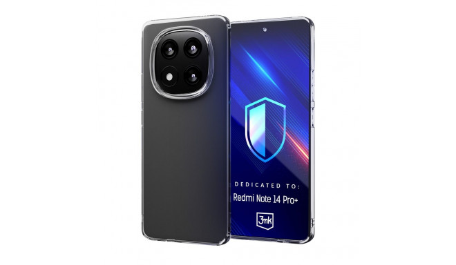 3mk Clear Case for Xiaomi Redmi Note 14 Pro+ - transparent