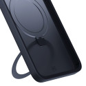 3mk Smoke Case Mag&Stand for Apple iPhone 15 pro max - black