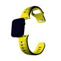 3mk Silicone Watch Strap for Apple Watch 38 / 40 / 41 mm - yellow