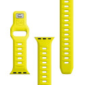 3mk Silicone Watch Strap for Apple Watch 38 / 40 / 41 mm - yellow
