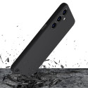 3mk Silicone Case for Samsung Galaxy A15 5G - black