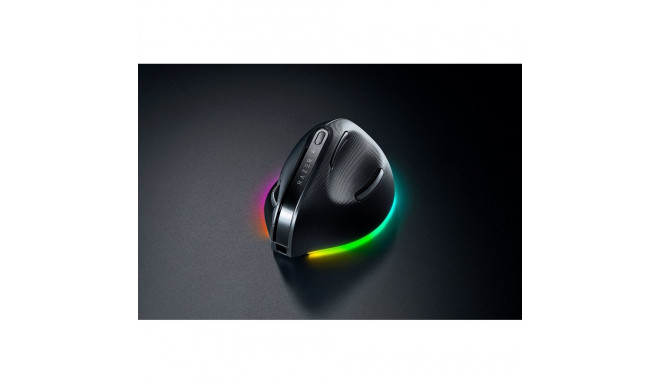 Razer Pro Click V2 Vertical mouse Universal Right-hand RF Wireless + Bluetooth + USB Type-C Optical 