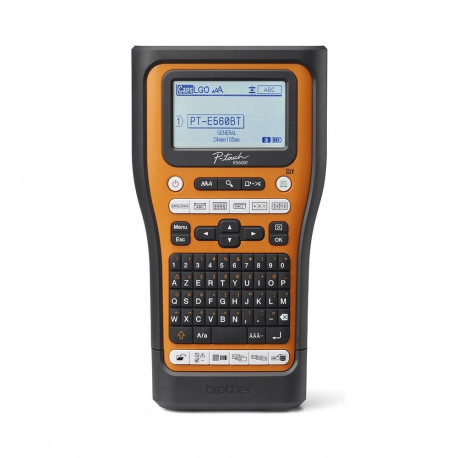 Brother etiketiprinter PT-E560BTVP termosiire 180x180DPI 20mm/sec juhtmega ja juhtmevaba HSE/TZe Blu