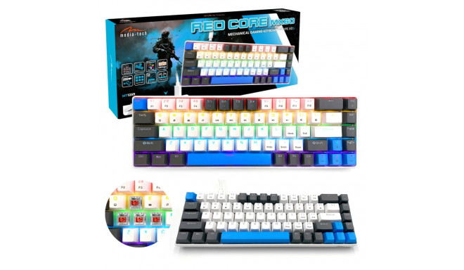 Mechanical keyboard 60% RED CORE MX60 MT1259