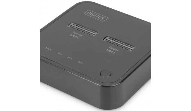 Digitus Dual M.2 NVMe SSD Docking Station with Offline Clone Function, USB-C™
