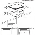 Electrolux EHF6547FXK must integreeritud 4-tsooniline pliidiplaat
