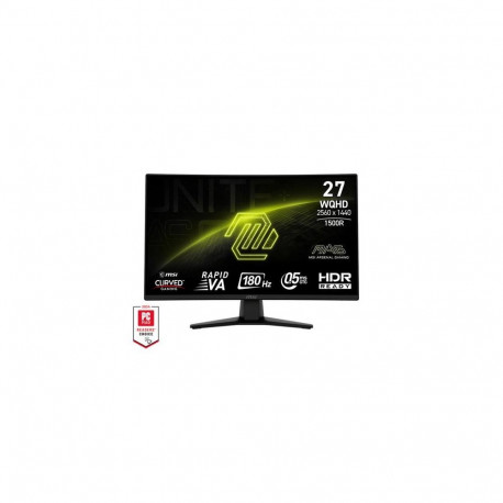 MSI MAG 274CQFDE computer monitor 68.6 cm (27") 2560 x 1440 pixels Wide Quad HD Black