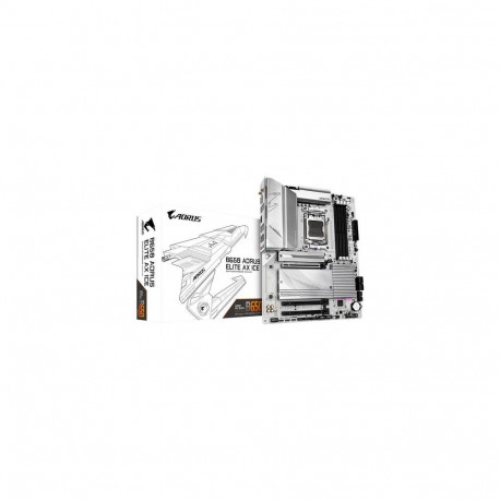 GIGABYTE B650 AORUS ELITE AX ICE Motherboard - Supports AMD Ryzen 9000 CPUs, 12+2+2 Phases Digital V