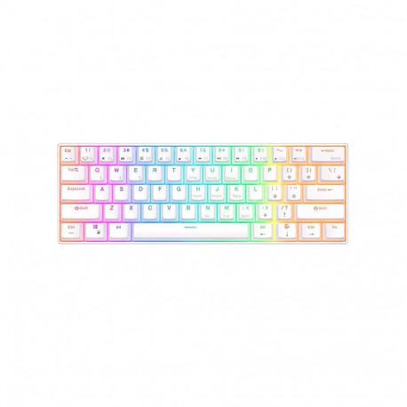 Royal Kludge RK61 RGB mechanical keyboard, brown switch (white) (QWERTY)