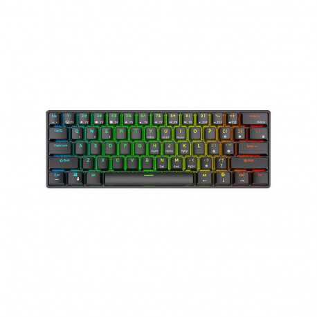 Royal Kludge RK61 RGB mechanical keyboard, brown switch (black) (QWERTY)