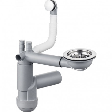 Deante Siphon Drain with strainer single 3.5" (ZXY_9917)