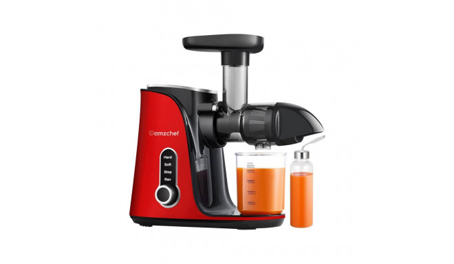 AMZCHEF GM3001-RD aeglane mahlapress (punane)