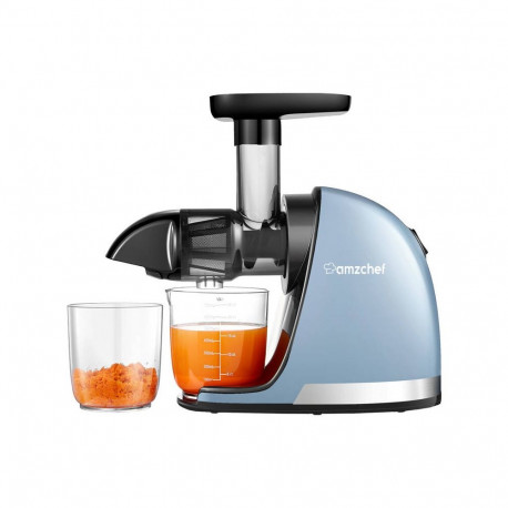 AMZCHEF 1501-BU-SM slow speed juicer (blue)