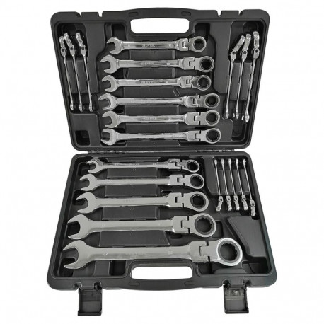 FLAT WRENCH/HEATING SET. 22 pcs. 6-32 CASE