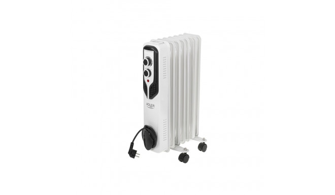 Adler | Oil-Filled Radiator | AD 7815 | Oil Filled Radiator | 1500 W | Number of power levels 3 | Wh