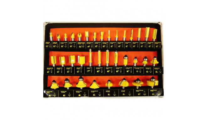 lõikurid kuju 35tk/hõbedane