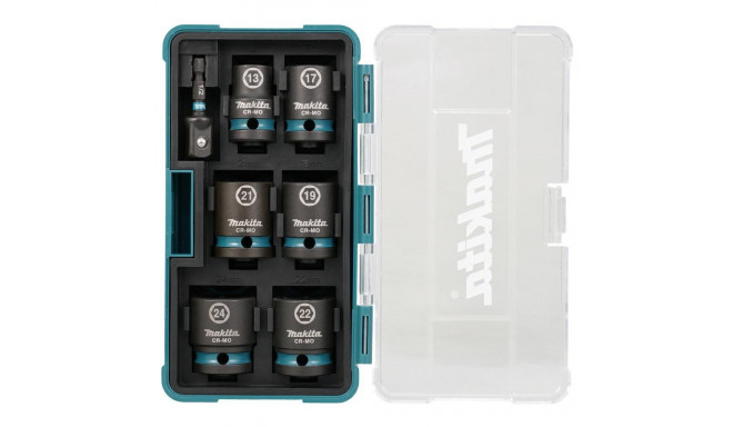 MAKITA IMPACT SOCKET SET 1/2" 7 pcs. 13-24mm