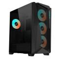 Case|GIGABYTE|C301G V2 BLACK|MidiTower|Case product features Transparent panel|Not included|ATX|EATX