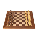 Chess Set - Manopoulos Walnut Chess Set 50x50 cm with Staunton Pieces