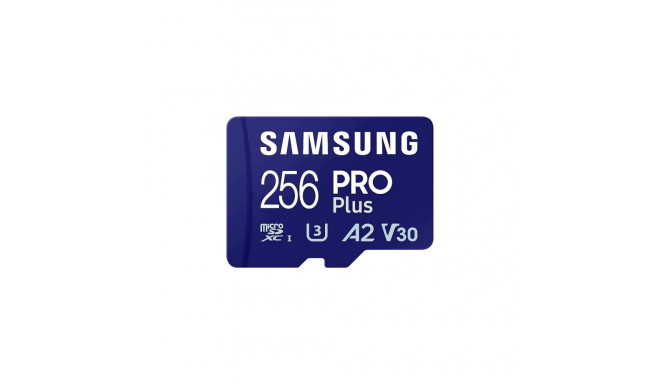 Samsung Pro Plus MicroSD 256GB 2023 Blue