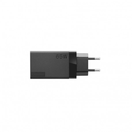 Lenovo Travel Adapter USB-C AC Black, 65 W
