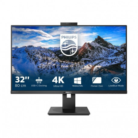 Philips Monitor 329P1H 31.5 ", IPS, 4K UHD, 3840 x 2160, 16:9, 4 ms, 350 cd/m, Black, 60 Hz, HDMI po