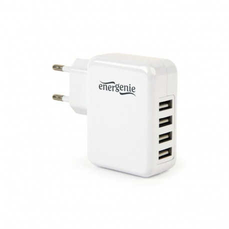 EnerGenie Universal USB charger EG-U4AC-02 White