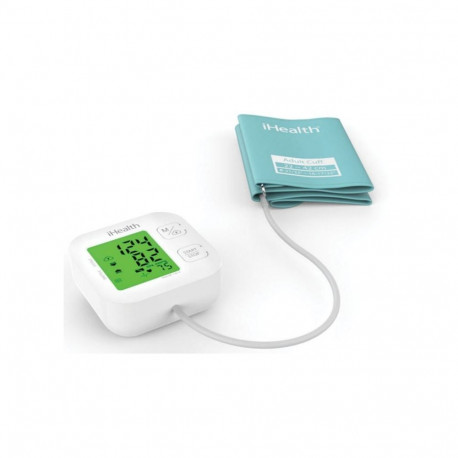 iHealth Track KN-550BT Wireless Bluetooth connection, White/Blue, Weight 438 g, Calculation of blood