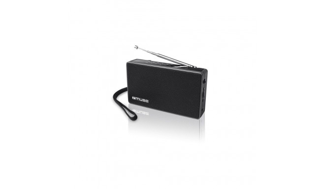 Muse M-030R Black, 2-band portable radio