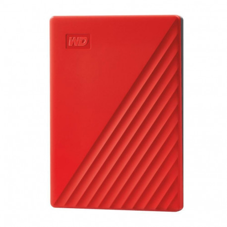 Western Digital External HDD||My Passport|2TB|USB 2.0|USB 3.0|USB 3.2|Colour Red|WDBYVG0020BRD-WESN