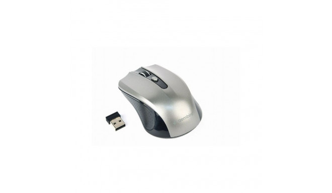 Gembird Mouse MUSW-4B-04-BG Standard, No, Black/ Space Grey, Wireless, No, Wireless connection