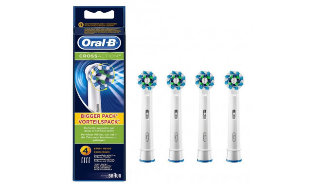 Oral-B Toothbrush replacement EB50-4 Heads, For adults, Number of brush heads included 4