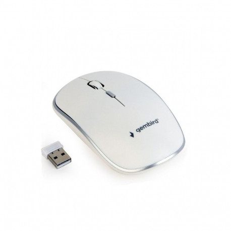 Gembird MUSW-4B-01-W Standard, No, White, No, Wireless connection