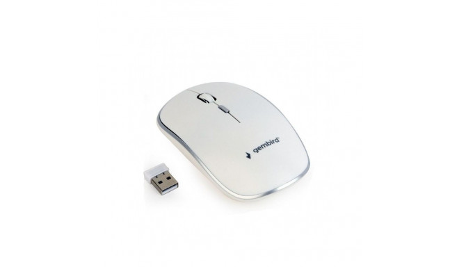 Gembird MUSW-4B-01-W Standard, No, White, No, Wireless connection