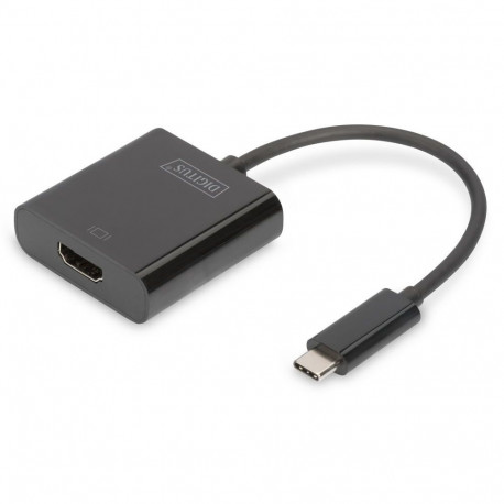 Digitus USB Type-C to HDMI Adapter DA-70852 0.15 m, Black, USB Type-C